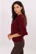 Sweter Damski Model IT-SW-99244.65 Bordo - Italy Moda