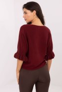 Sweter Damski Model IT-SW-99244.65 Bordo - Italy Moda