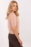 Sweter Damski Model PM-SW-N30085.34 Dark Pink - Factory Price Sweter Damski Model PM-SW-N30085.34 Dark Pink - Factory Price