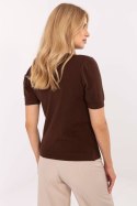 Sweter Damski Model PM-SW-PM-5053.39 Dark Brown - Factory Price