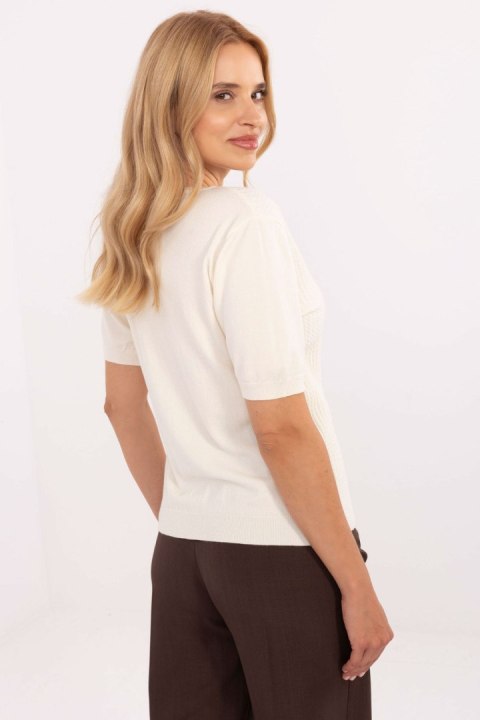 Sweter Damski Model PM-SW-PM-5053.39 Light Beige - Factory Price Sweter Damski Model PM-SW-PM-5053.39 Light Beige - Factory Price