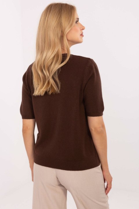 Sweter Damski Model PM-SW-PM-5059.15 Brown - Factory Price Sweter Damski Model PM-SW-PM-5059.15 Brown - Factory Price
