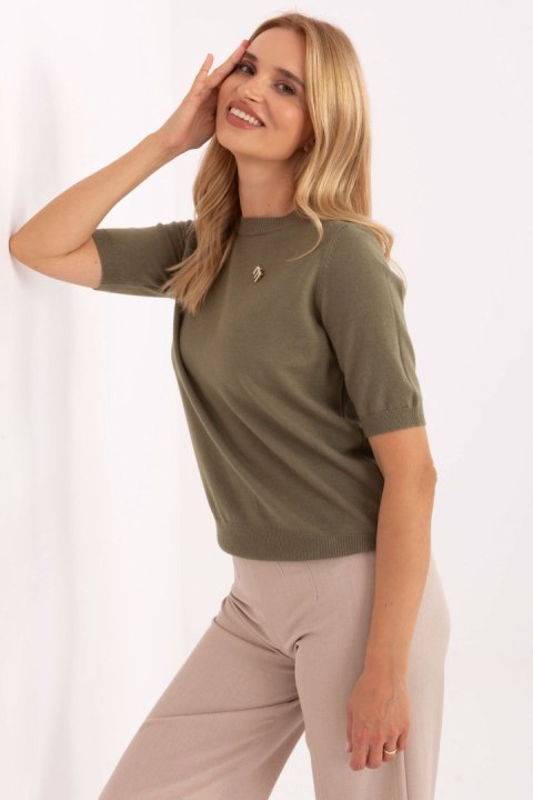 Sweter Damski Model PM-SW-Y2508.33 Khaki - Factory Price