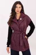 Kamizelka Model IT-KZ-FL9603.87 Bordo - Rue Paris Kamizelka Model IT-KZ-FL9603.87 Bordo - Rue Paris
