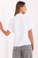 Koszula Damska Model MO-KS-53035.95 White - Italy Moda Koszula Damska Model MO-KS-53035.95 White - Italy Moda
