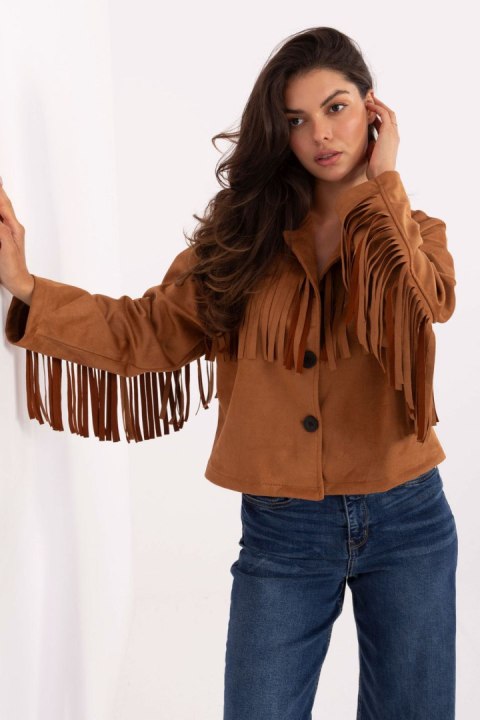 Kurtka Damska Model IT-KR-96753.61 Camel - Factory Price Kurtka Damska Model IT-KR-96753.61 Camel - Factory Price
