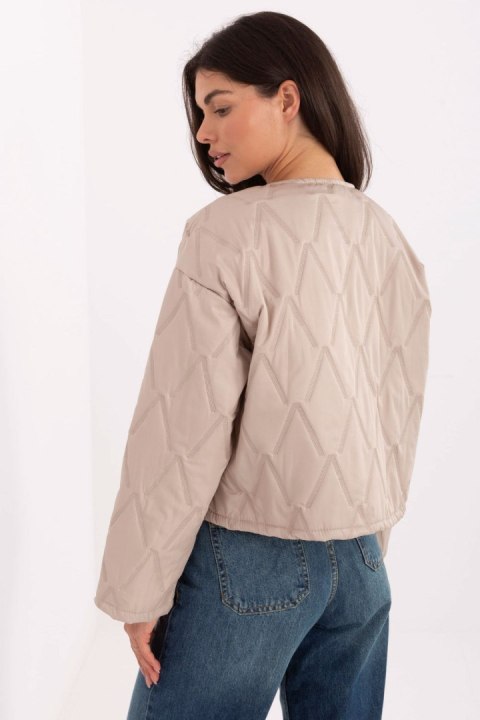 Kurtka Damska Model IT-KR-FL8357.82 Beige - Rue Paris
