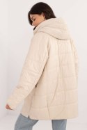 Kurtka Damska Model MBM-KR-F-23301.84 Light Beige - MBM Kurtka Damska Model MBM-KR-F-23301.84 Light Beige - MBM
