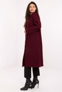 Płaszcz Damski Model IT-PL-80320.65 Bordo - Factory Price Płaszcz Damski Model IT-PL-80320.65 Bordo - Factory Price