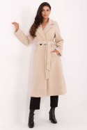 Płaszcz Damski Model IT-PL-96765.17P Light Beige - Factory Price Płaszcz Damski Model IT-PL-96765.17P Light Beige - Factory Price