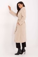 Płaszcz Damski Model IT-PL-96765.17P Light Beige - Factory Price Płaszcz Damski Model IT-PL-96765.17P Light Beige - Factory Price