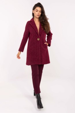 Płaszcz Damski Model IT-PL-96773.20P Bordo - Factory Price