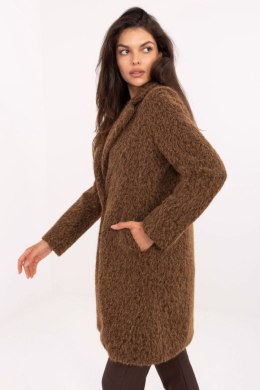 Płaszcz Damski Model IT-PL-96773.20P Brown - Factory Price