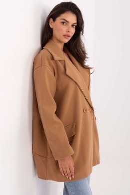 Płaszcz Damski Model IT-PL-A9582.86 Camel - Rue Paris