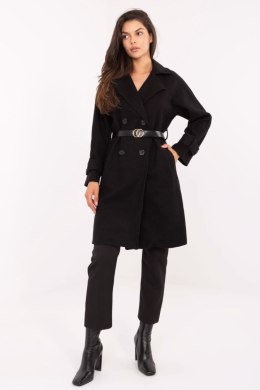 Płaszcz Damski Model IT-PL-FL5712.84 Black - Rue Paris