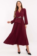 Sukienka Model IT-SK-21599.80 Bordo - Italy Moda