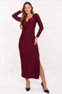 Sukienka Model IT-SK-21619.97 Bordo - Italy Moda