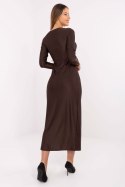 Sukienka Model IT-SK-21619.97 Dark Brown - Italy Moda