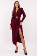 Sukienka Model IT-SK-21625.84 Bordo - Italy Moda Sukienka Model IT-SK-21625.84 Bordo - Italy Moda
