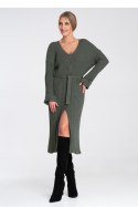 Sukienka Model M1095 Oliwka - Figl Sukienka Model M1095 Oliwka - Figl