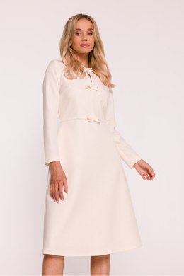 Sukienka Model S414 Kość Słoniowa - Stylove