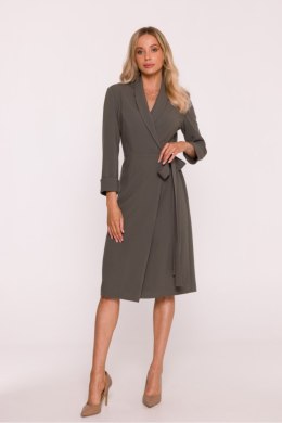 Sukienka Model S415 Khaki - Stylove