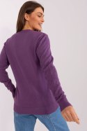 Sweter Damski Model AT-SW-232901.25X Violet - AT Sweter Damski Model AT-SW-232901.25X Violet - AT