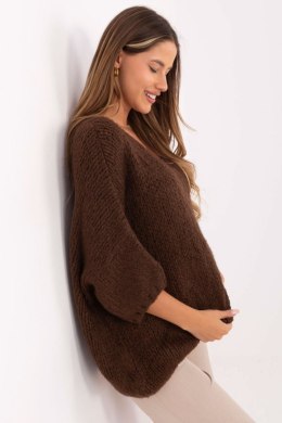 Sweter Damski Model IT-SW-7703.70 Brown - Italy Moda