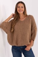Sweter Damski Model IT-SW-7703.70 Camel - Italy Moda