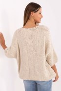 Sweter Damski Model IT-SW-7703.70 Light Beige - Italy Moda