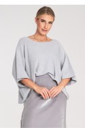 Sweter Damski Model M1102 Grey - Figl