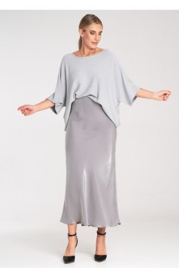Sweter Damski Model M1102 Grey - Figl