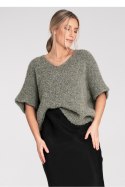 Sweter Damski Model M1109 Green - Figl Sweter Damski Model M1109 Green - Figl