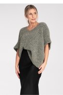 Sweter Damski Model M1109 Green - Figl Sweter Damski Model M1109 Green - Figl