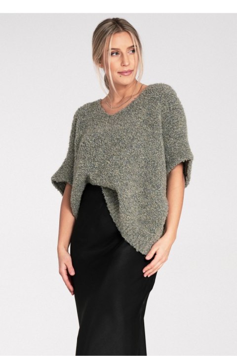 Sweter Damski Model M1109 Green - Figl Sweter Damski Model M1109 Green - Figl