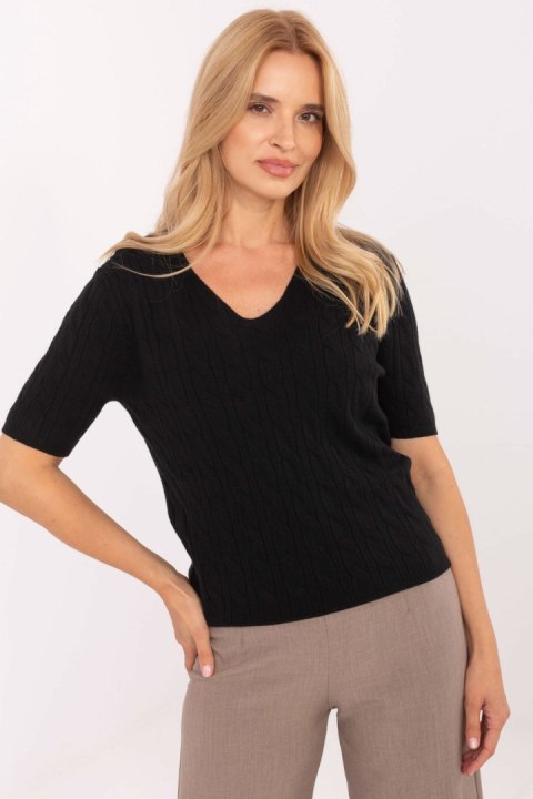 Sweter Damski Model PM-SW-B-615.18 Black - Factory Price Sweter Damski Model PM-SW-B-615.18 Black - Factory Price