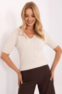 Sweter Damski Model PM-SW-B-615.18 Light Beige - Factory Price