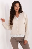 Sweter Damski Model PM-SW-F513.16 Light Beige - Factory Price