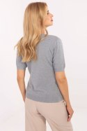 Sweter Damski Model PM-SW-PM-5053.39 Grey - Factory Price Sweter Damski Model PM-SW-PM-5053.39 Grey - Factory Price