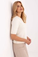 Sweter Damski Model PM-SW-PM-5059.15 Light Beige - Factory Price Sweter Damski Model PM-SW-PM-5059.15 Light Beige - Factory Price