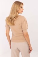 Sweter Damski Model PM-SW-PM-5060.06 Camel - Factory Price Sweter Damski Model PM-SW-PM-5060.06 Camel - Factory Price