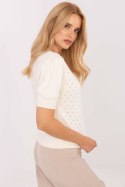 Sweter Damski Model PM-SW-PM-5060.06 Light Beige - Factory Price Sweter Damski Model PM-SW-PM-5060.06 Light Beige - Factory Price
