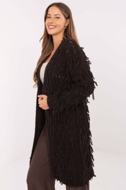 Sweter Kardigan Model MI-SW-0820.85 Dark Brown - Rue Paris