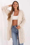 Sweter Kardigan Model MI-SW-0820.85 Light Beige - Rue Paris
