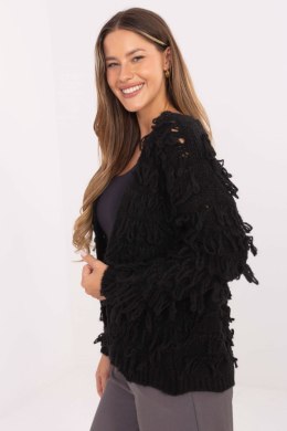 Sweter Kardigan Model MI-SW-1308.21 Black - Rue Paris