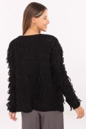 Sweter Kardigan Model MI-SW-1308.21 Black - Rue Paris