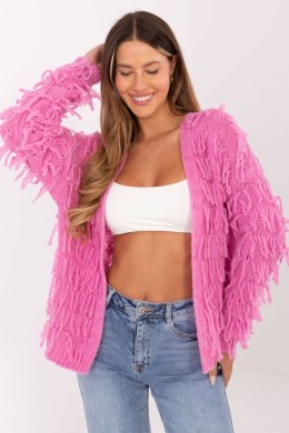 Sweter Kardigan Model MI-SW-1308.21 Pink - Rue Paris