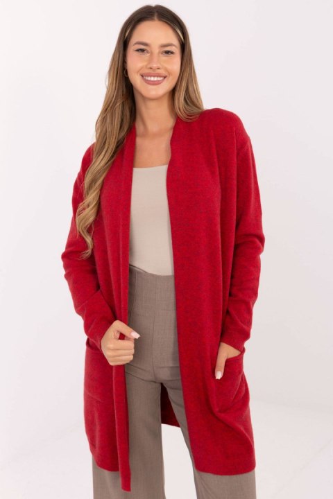 Sweter Kardigan Model PM-SW-8307.03 Red - Factory Price
