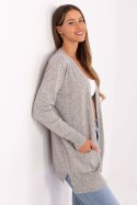 Sweter Kardigan Model PM-SW-8481.01 Grey - Factory Price
