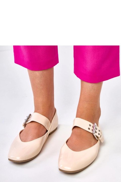 Baleriny Model Damia GL-10-2 Beige - Solea Baleriny Model Damia GL-10-2 Beige - Solea